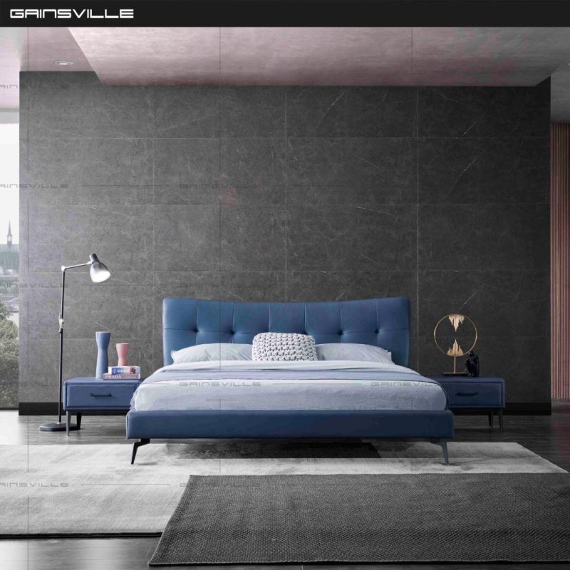 Customized Italian Style Furniture Modern Bedroom Furniture Bedroom Bed Wall Bed Gc1712