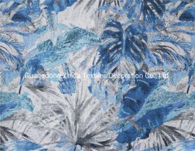 Home Sofa Material Fashion Jungle Plants Upholstery Zafu Fabric Tela