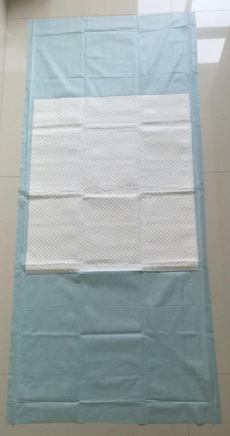 Underpad Large Incontinence Bed Pads Hospital Pad 80*180 with Un-Slip Backsheet Factory Price Extra Large Disposable Bed Pads Adult Underpads Adult Bed Pads