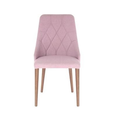 Modern Diamond Sewing Dining Chair Wooden Legs Chair for Home&#160;