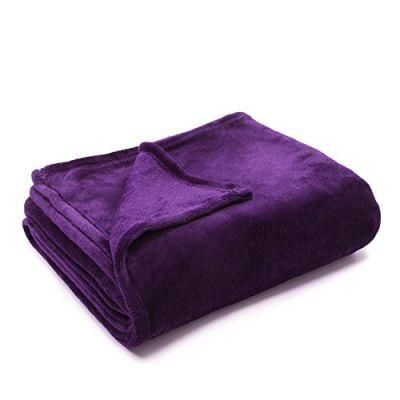 2019 Best Super Soft Coral Bed Throw Soft Solid Flannel Fleece Blanket