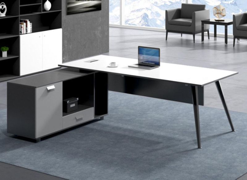Wholesale Luxury Special Design L Shape CEO Desk Office Furniture