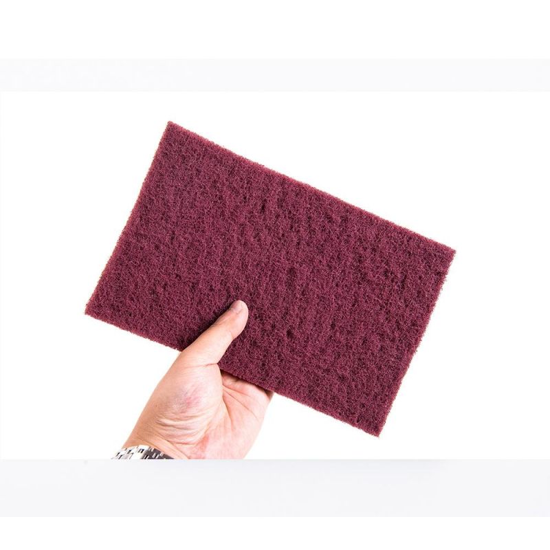 115 mm*5 M Heavy Duty Scouring Pad Roll Cleaning 10 mm Thickness Pad Non-Woven Fabric Scrubber