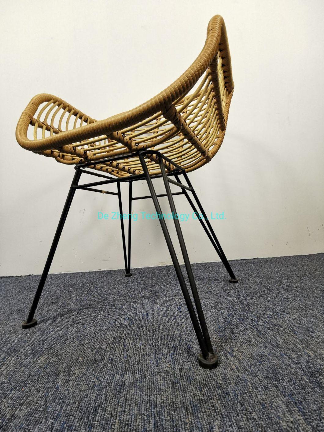 High Quality Home Bar Rattan Outdoor Dining Chair for Commercial