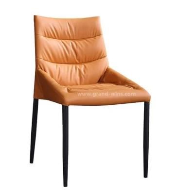 Modern Wholesale Leather Home Dining Chair Hotel Restaurant Leisure Chair