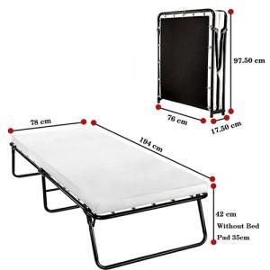 Good Quality Folding Rollaway Beds Furniture Adjustable for School