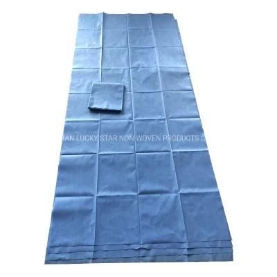 Lucky Star Disposable Bed Sheet, Bed Roll, PP/PP+PE/SMS, Flat or with Elastic, Waterproof, Latex Free