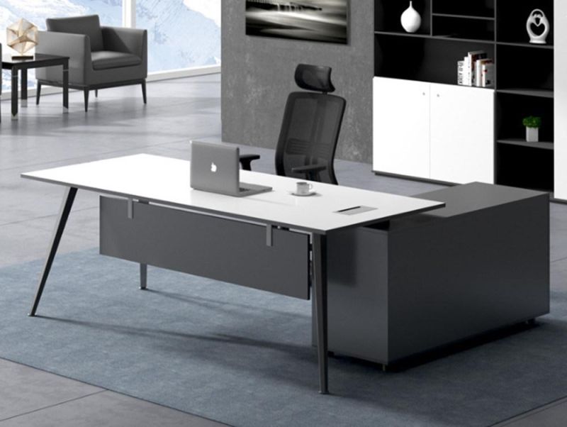 Wholesale Luxury Special Design L Shape CEO Desk Office Furniture