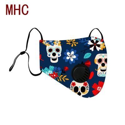 Cooling High-Strength Printed Fabric Classic Monogram Washable Pm2.5 Filter Dust Masks