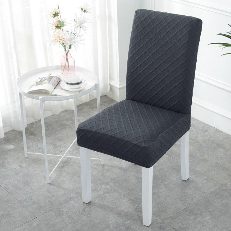 Modern Leather Home Wooden Restaurant White Wash Finish Fabric Tufted Back with Dining Chair