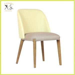 Modern Design Beige and Grey Color Matching Dining Chair