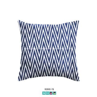 Hotel Project Sea Wave Upholstery Furniture Cover Cushion Almofada