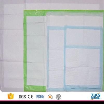 Customized Good Free Sample Medical Thick Cotton Organic Contoured Wholesale Incontinence Disposable Bed Underpads Manufacturer Supplier