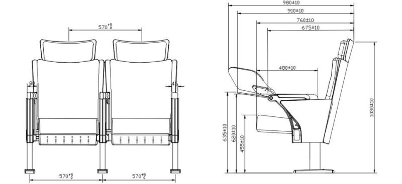 Public Conference Office Economic Classroom Theater Auditorium Church Furniture