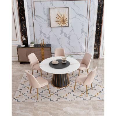 Unique Kitchen Furniture Set Luxury Marble Dining Tables Dining Chair
