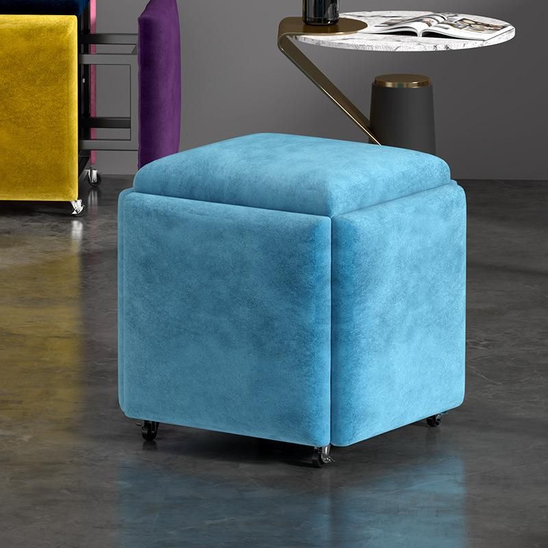 Multifunuare Stool Home Coffctional Living Room Storage Sofa Low Stool Economical Folding Magic Cube Combinat Stool Sofa