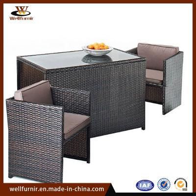 Variety Shaped Rattan Chair Wicker Outdoor Chair with Cushions for Sale (WF-05C)