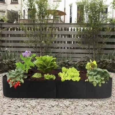 Fabric Raised Planting Bed Garden Grow Bags High Quality Herb Flower Vegetable Plants Bed Rectangle Planter for Plants