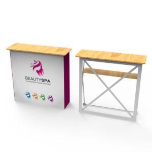 Tension Fabric Display Pop up Counter for Exhibition Booth
