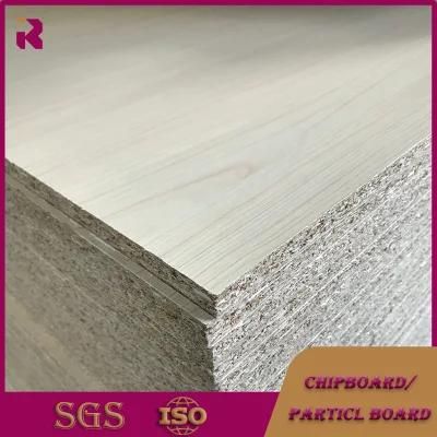 18mm Plain Particle Board Cabinet Grade Particle Board Glossy Prelaminated Particle Board