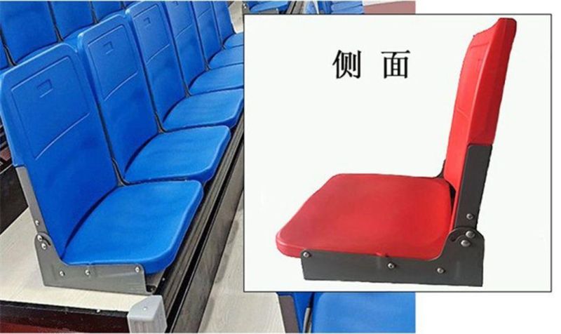 UV Stable Plastic Soccer Stadium Seats with Backs for Public Area