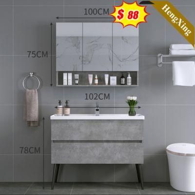Low Prices Wholesale Stylish Bathroom Set Metal LED Mirror Bathroom Cabinets
