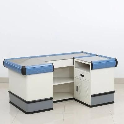 Cheap Price Commercial Shop Cashier Table Counter Supermarket Checkout Counters