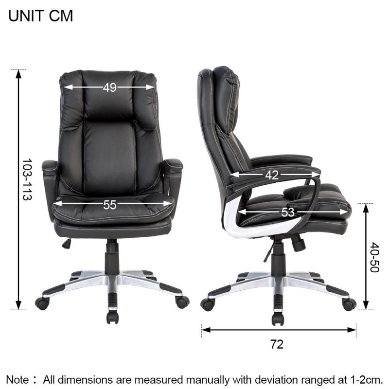 Modern Computer Ergonomic Swivel Meeting PU Leather Office Chair