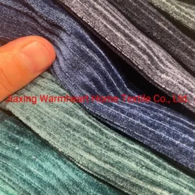 Polyester Chenille Fabric for Furniture Sofa Bedding Upholstery Fabric (WH205)