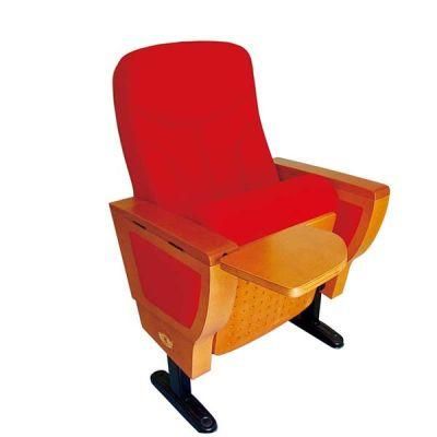 Factory Supply Auditorium Chair School Lecture Hall City Hall Folding Home Theater Chair Cinema Chair Flip up Soft Chair Fabric Chair Jy-998