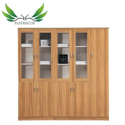 High-Level Cabinet Wood Bookcase Display Cabinet for Sale