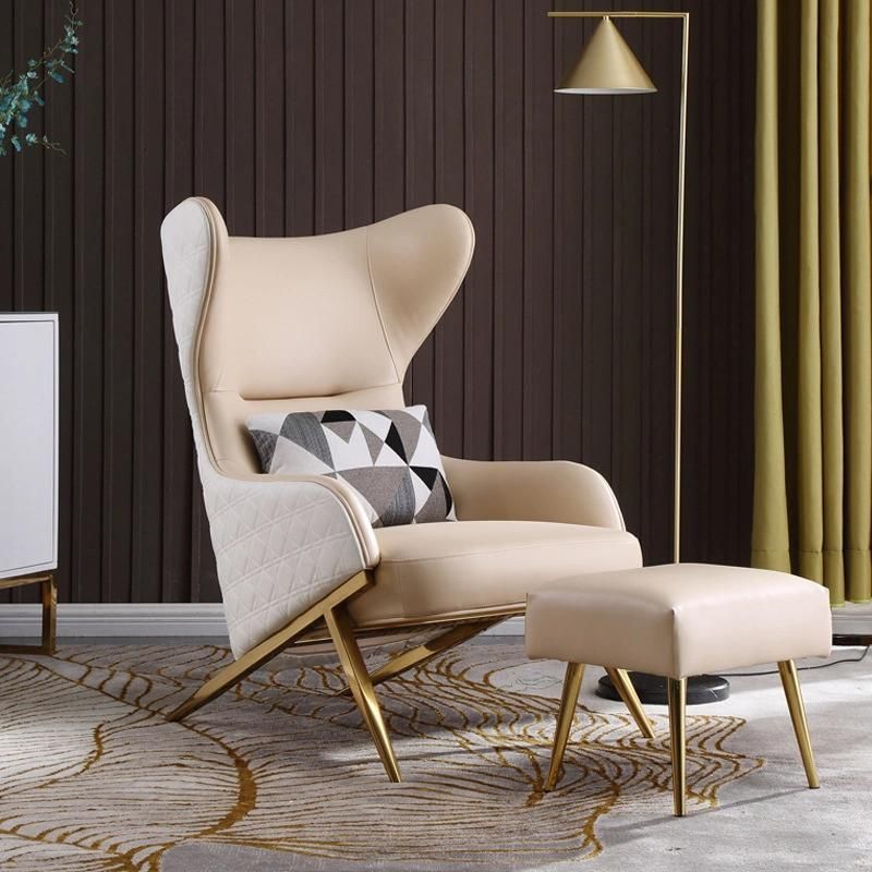 Antique Luxury High Backrest Sofa Italian Sofa Chair