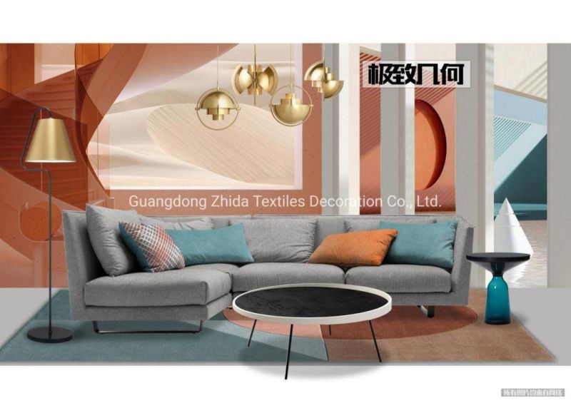 Zhida Texitle Upholstery Cashmere-Like Velvet Sofa Covering Upholstery Fabric