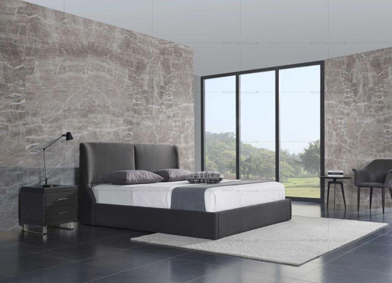 Wholesale Modern Bedroom Furniture Beds Italian Style Furniture King Bed Gc1705