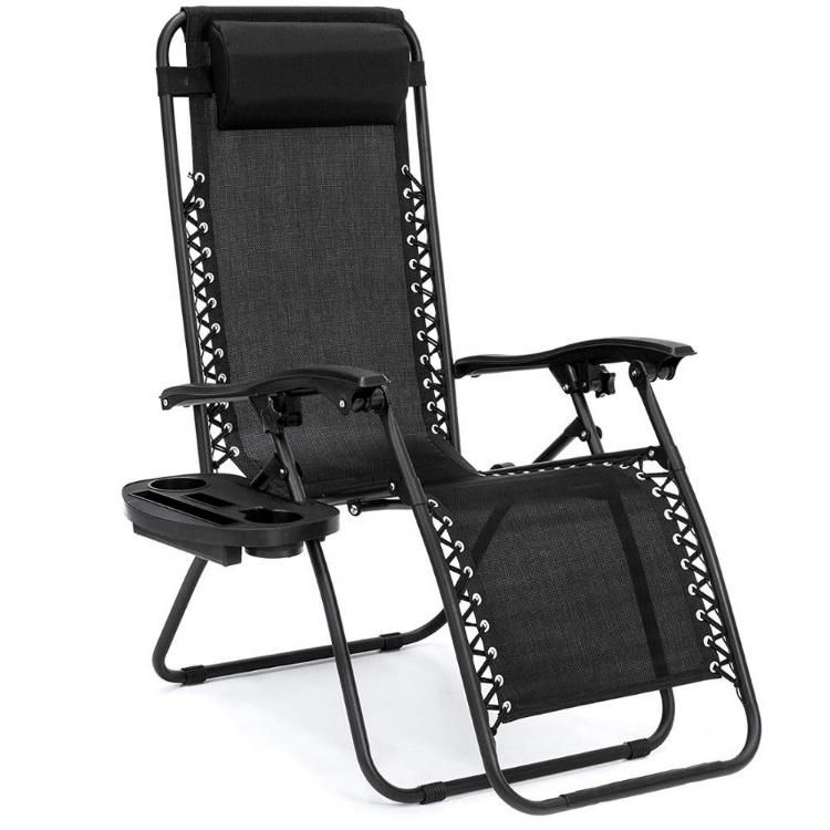 Adjustable Foldable Outdoor Indoor Leasure Reclining Relax Folding Beach Lounge Recliner Chair