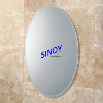 Confirm to BS: En 1036-1: 2007 Silver Coated Bathroom Mirror