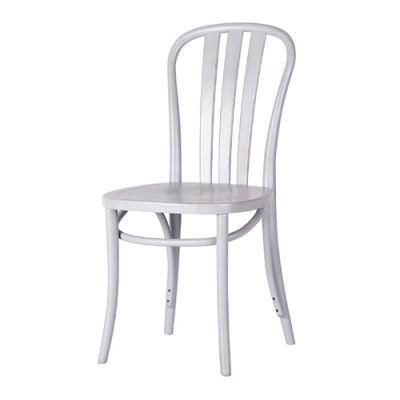 Kvj-9009 Solid Wood Dining Room Silver Windsor Chair