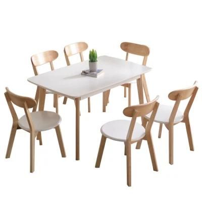 Wholesale Solid Wood Butterfly Chair Leather Seat Wooden Home Dining Room Furniture