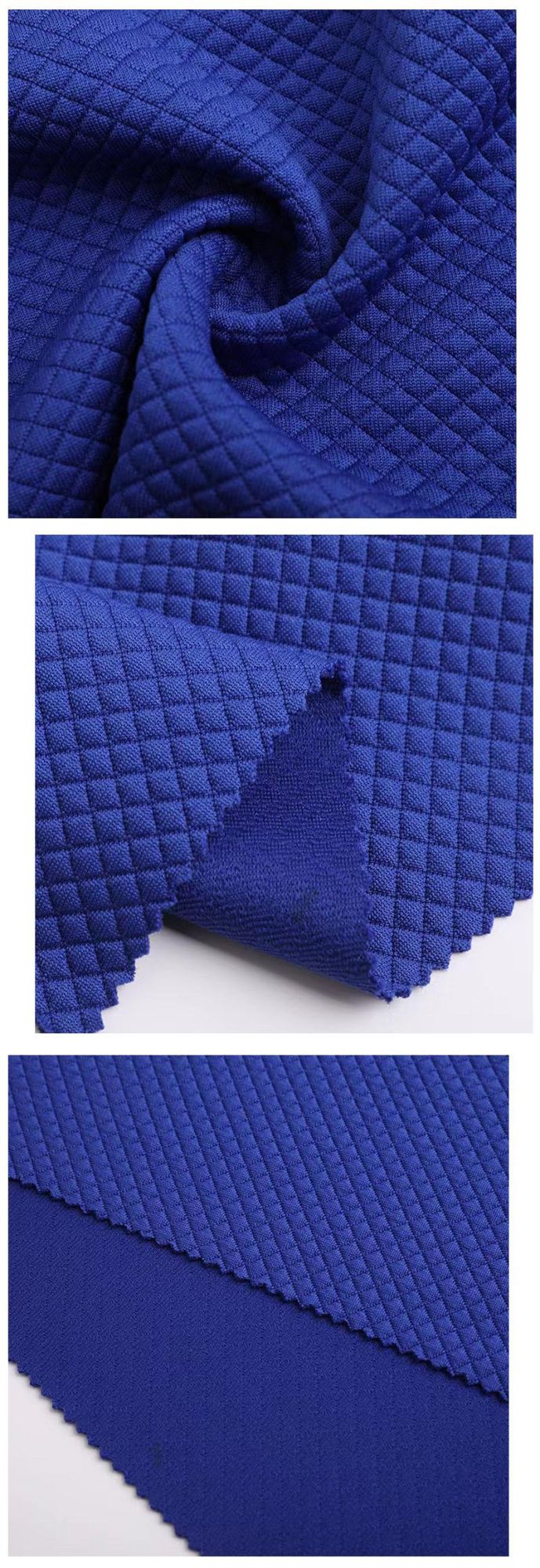 Knitted Jacquard Polyester and Spandex Textile Dying Fabric Clothing Sofa Blanket Fabric