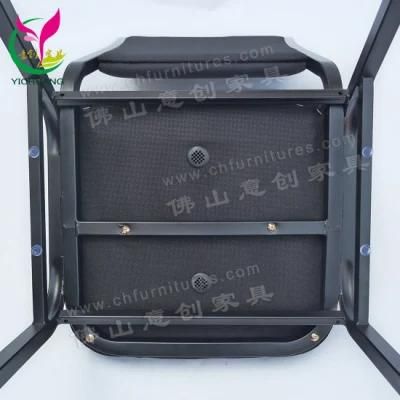 Yc-Zg25-01 Cheap Wholesale Black Iron Hotel Banquet Chair for Sale
