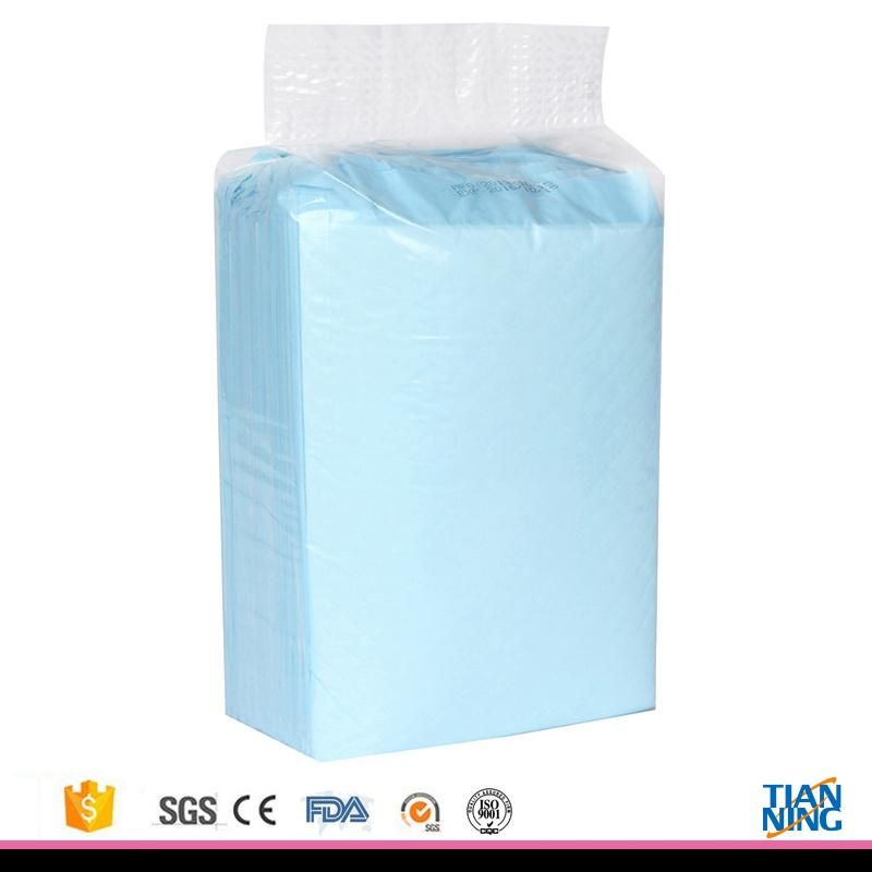 OEM ODM Customized Good Underpad Free Sample Medical Thick Cotton Organic Contoured Wholesale Incontinence Disposable Bed Underpads