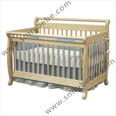 Modern Wood Daycare Kids Baby Cot Bed Price