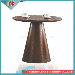 Round Wooden Dining Room Restaurant Table