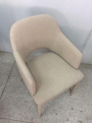 Modern Cafe Arm Upholstered Dining Chair