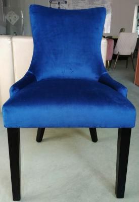 Pop Selling Upholstery Dining Chair Leather Chair with Nails