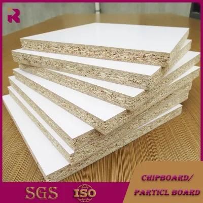 White Laminated Chipboard Sheets Particle Board Melamine