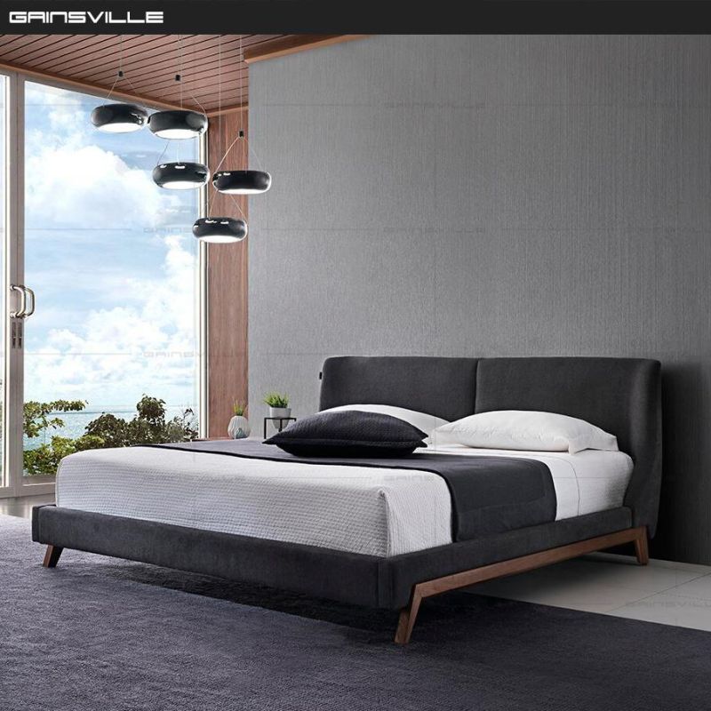 Top Seller Italy Home Furniture Modern Bedroom Furniture Bed King Bed Double Bed in Fashion Style