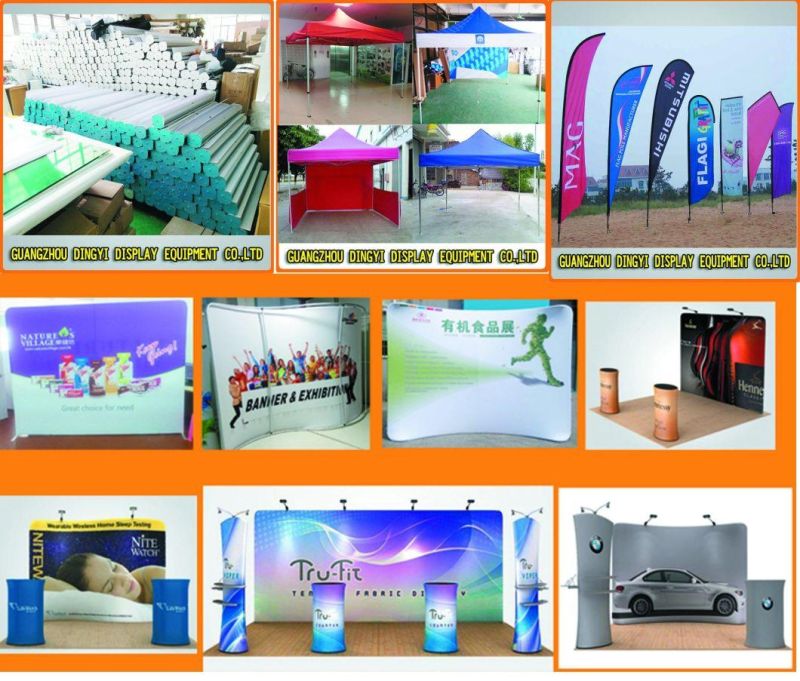 Pop up Backdrop Stand Tension Fabric Exhibition Advertising Display Stand