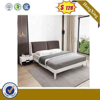 Modern Wooden Hospital Bedroom Hotel Furniture Set Soft Single King Double Sofa Beds with Nightstand