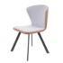 Hot Sale Luxury Dining Room Furniture Fabric Dining Chairs with Powder Coating Legs
